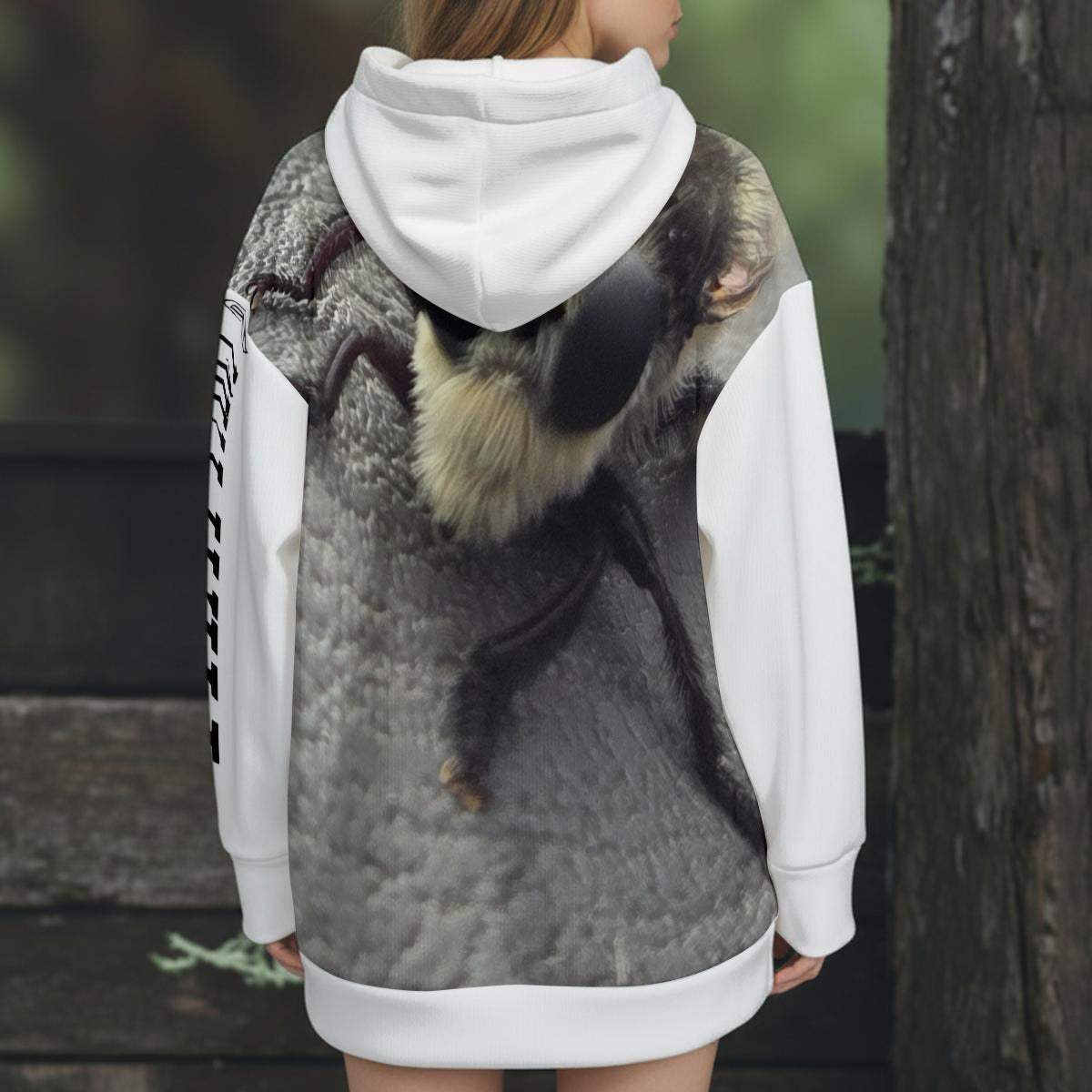 NEW!!! "THAT PART" branded (left sleeve & BIG Bug Face front/rear) Women's Knitted Button-Up Hooded Jacket