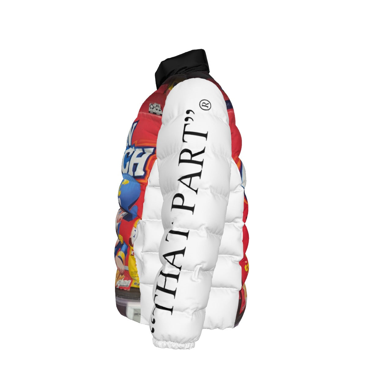 Unisex Stand collar slim down jacket
