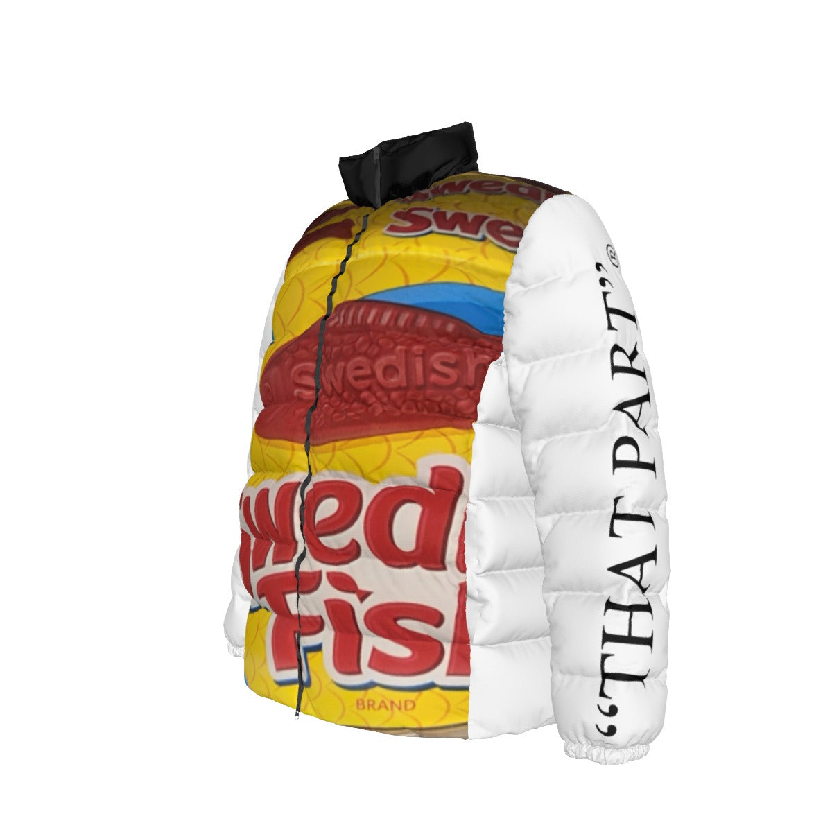 Unisex Stand collar slim down jacket