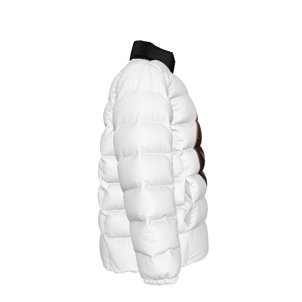 NEW!! branded (left sleeve/ CHOCOLATE DROP SMILEY FACE front/rear) Unisex Stand collar slim down jacket