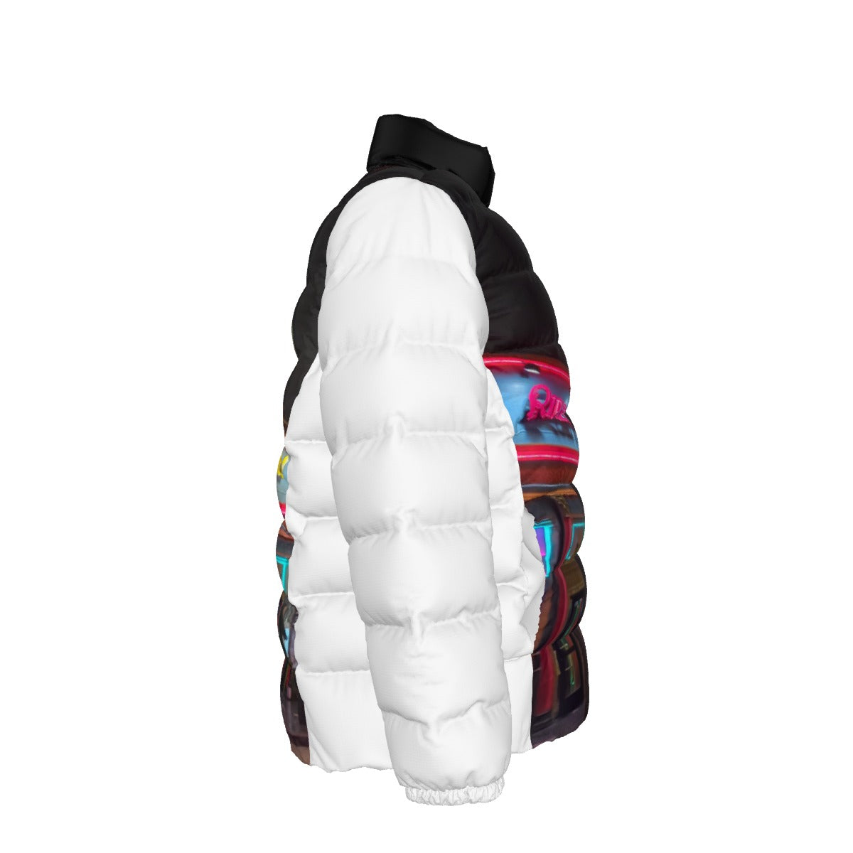Unisex Stand collar slim down jacket