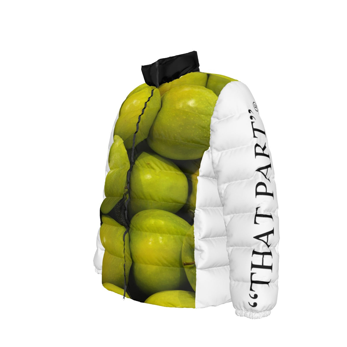 Unisex Stand collar slim down jacket