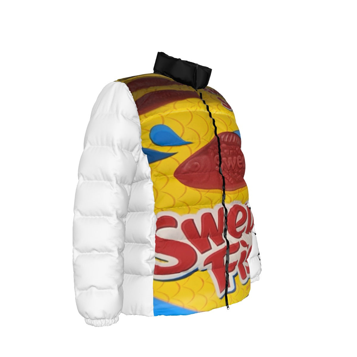 Unisex Stand collar slim down jacket