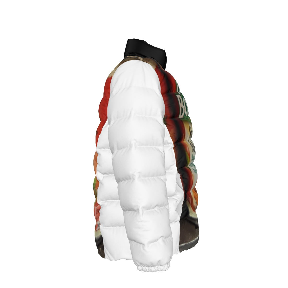 Unisex Stand collar slim down jacket