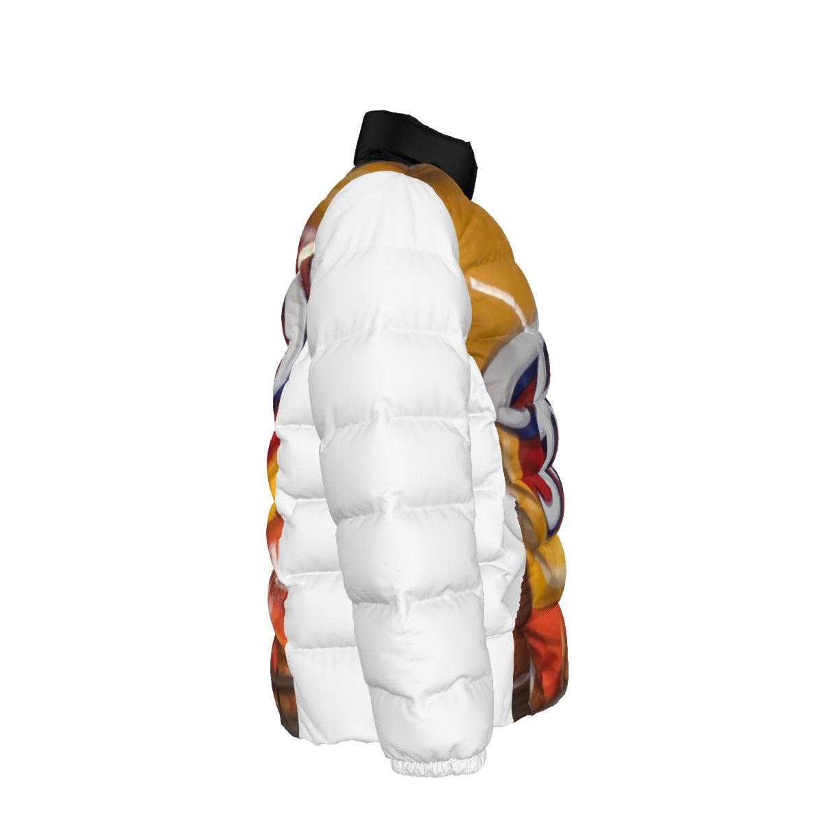 Unisex Stand collar slim down jacket