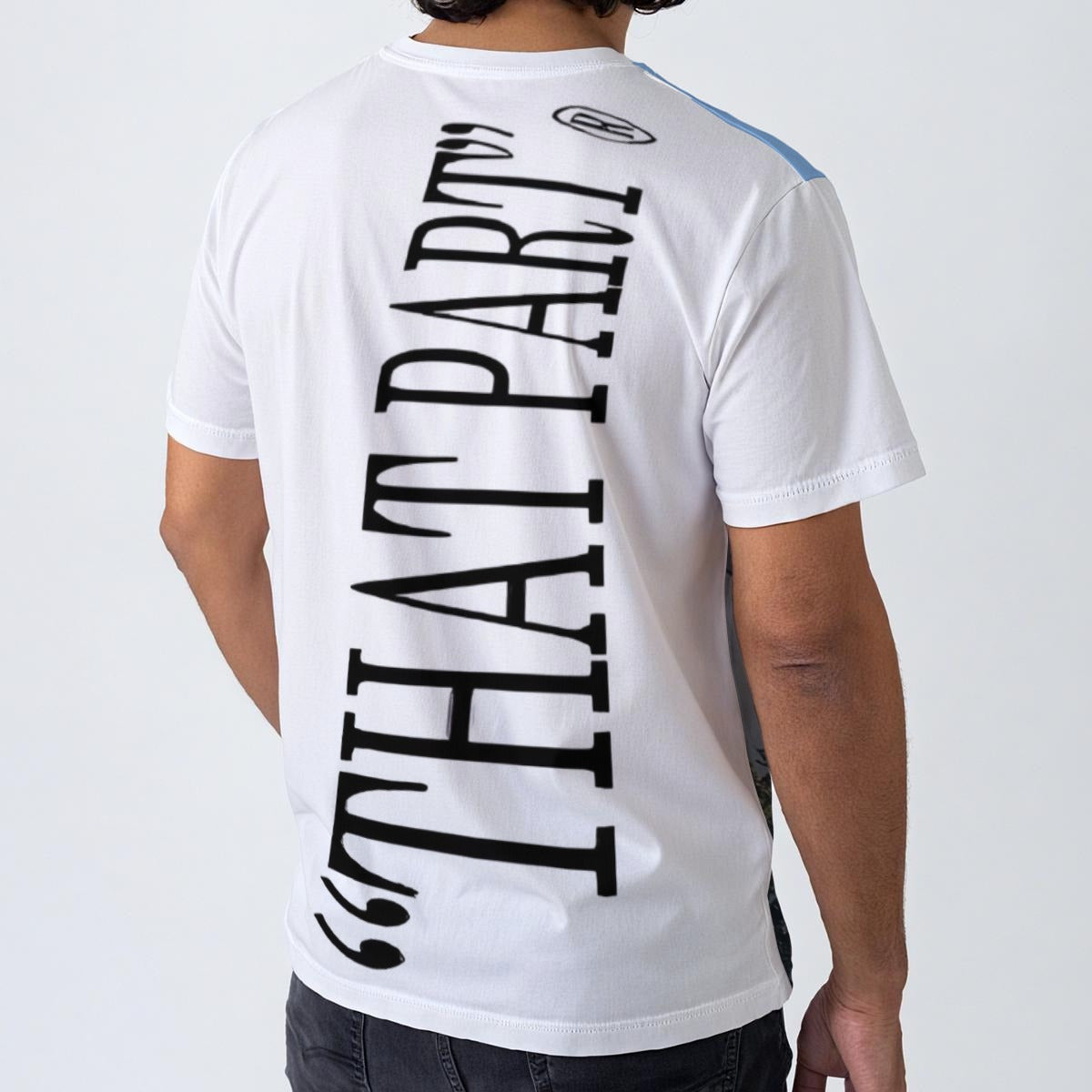 NEW!!! "THAT PART" branded (rear/ B.H. ROXBURY DR. Sign/front) Men's O-Neck T-Shirt | 190GSM Cotton