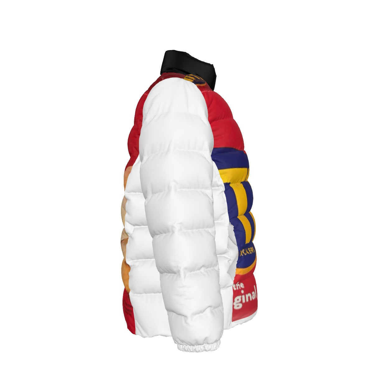 Unisex Stand collar slim down jacket