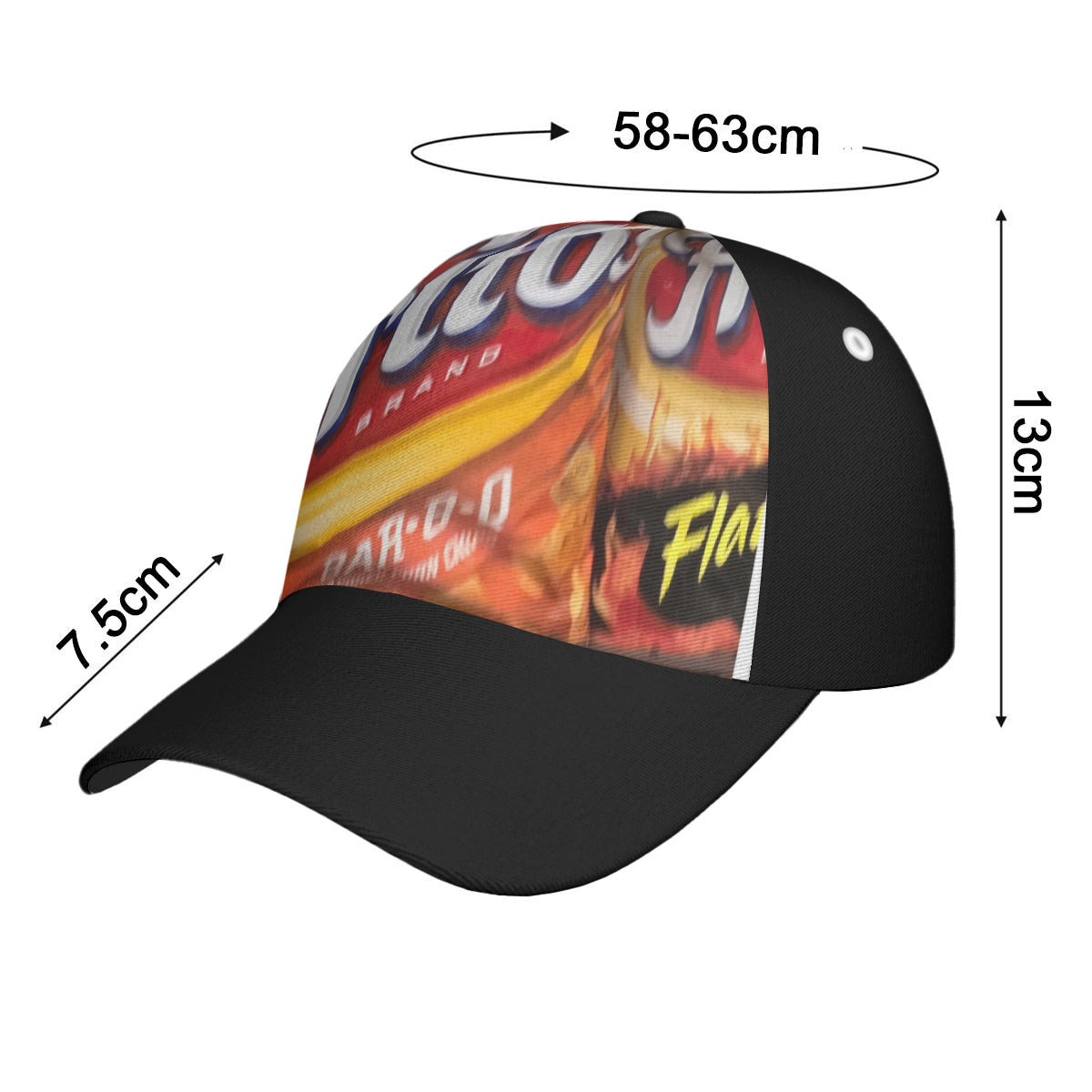 Print Peaked Cap