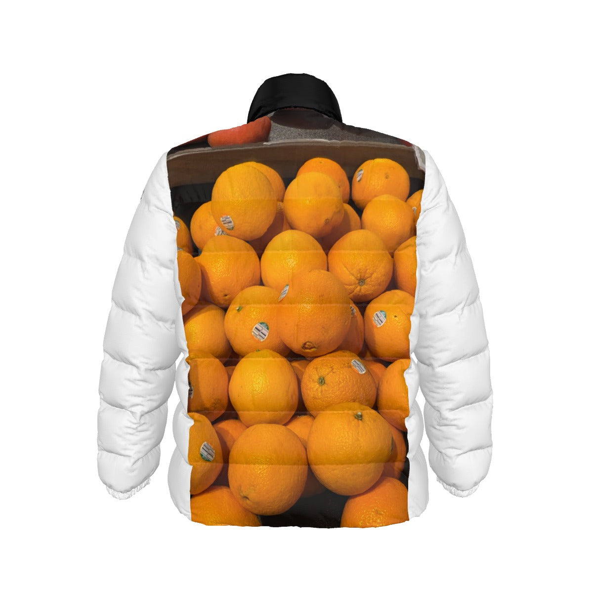Unisex Stand collar slim down jacket