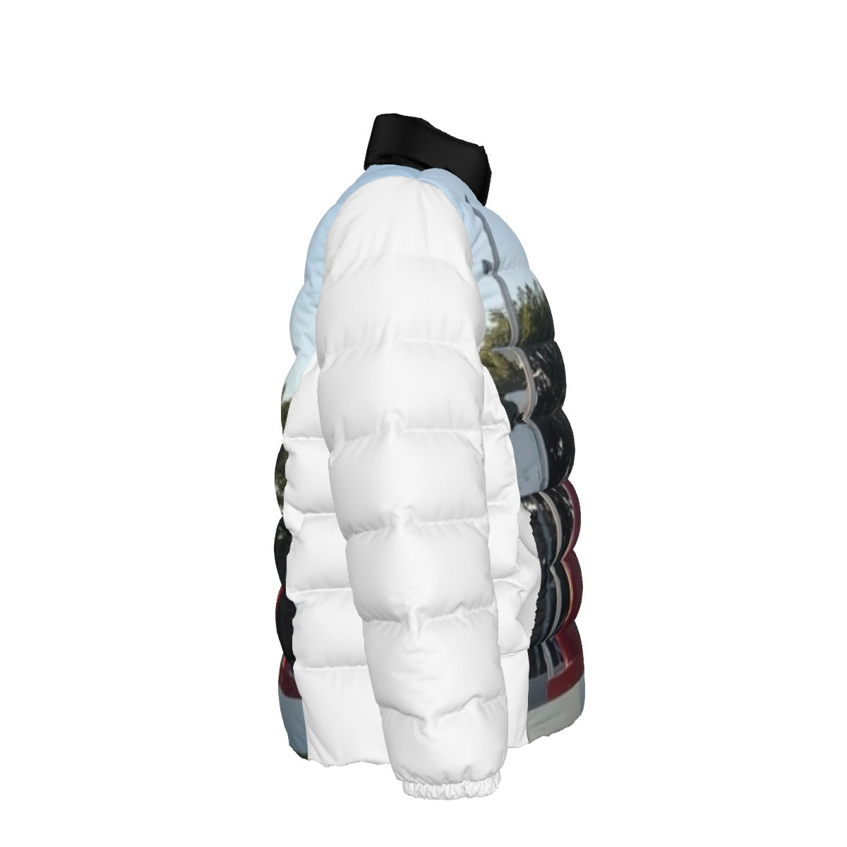 NEW!!! 'THAT PART" branded (left sleeve/ BEVERLY HILLS LOVE Sign front/rear) Unisex Stand collar slim down jacket