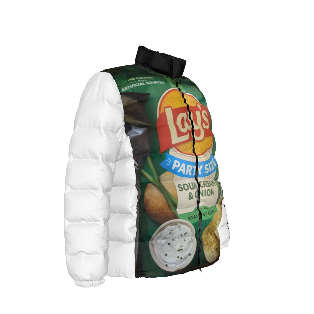 Unisex Stand collar slim down jacket
