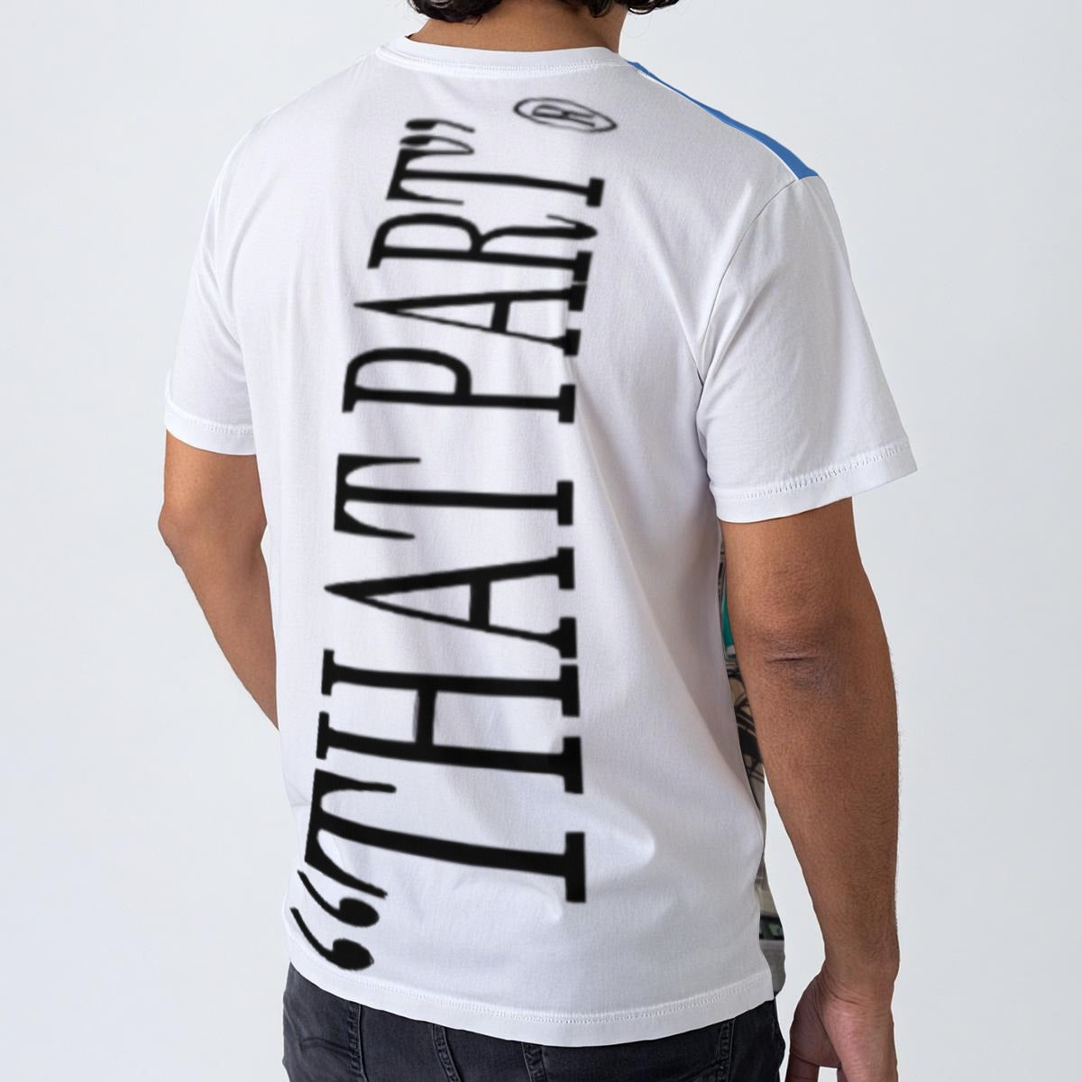 NEW!!! "THAT PART" branded (HOLLYWOOD Fwy. Sign) O-Neck T-Shirt