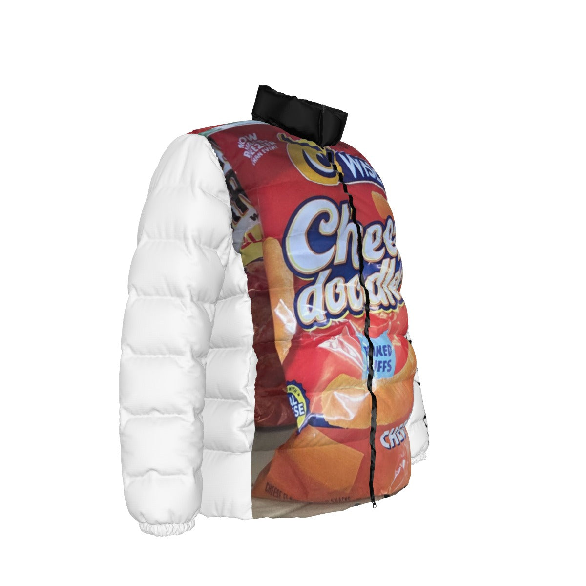 Unisex Stand collar slim down jacket