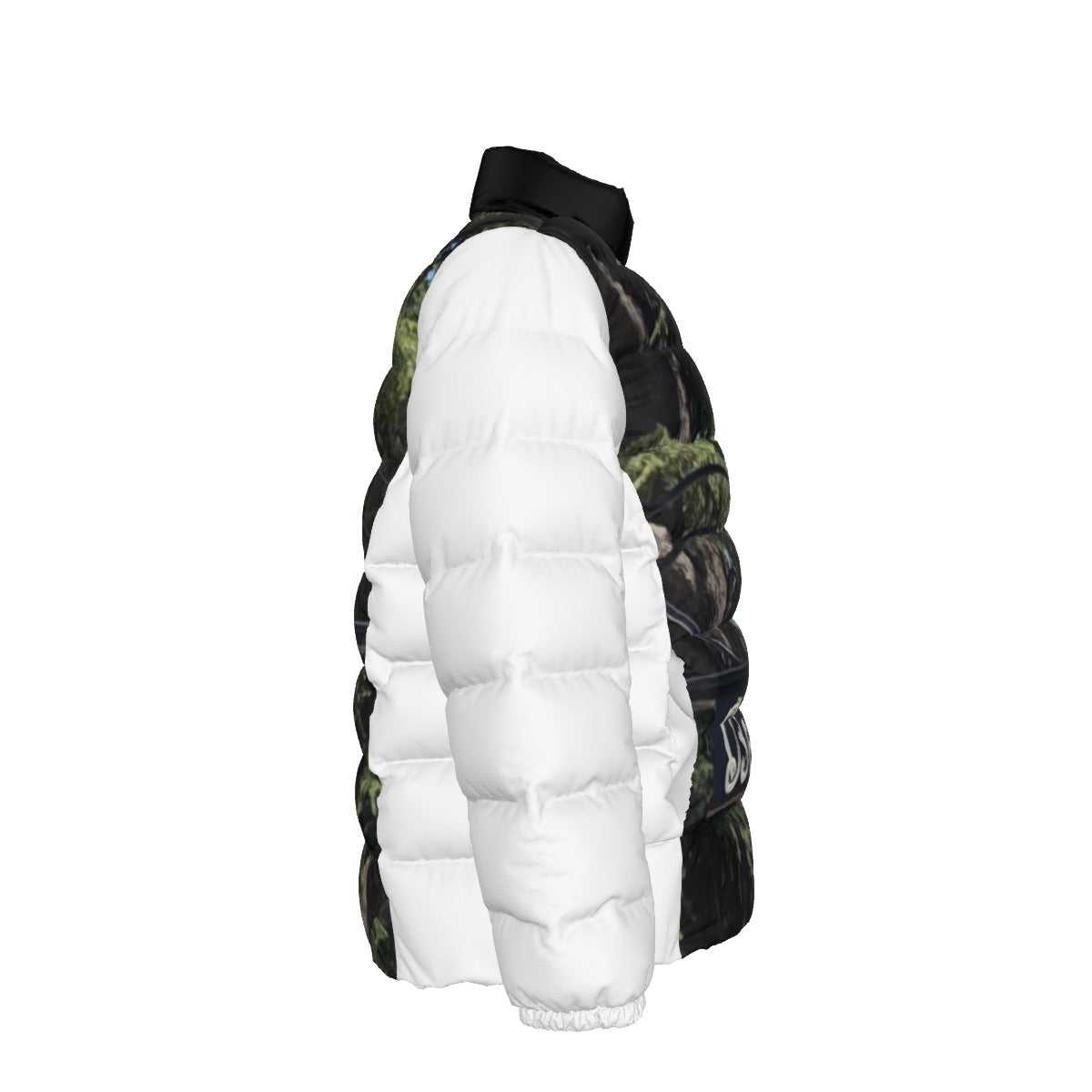 NEW!!! "THAT PART" branded (left sleeve/BEL-AIR Sign front/rear) Unisex Stand collar slim down jacket
