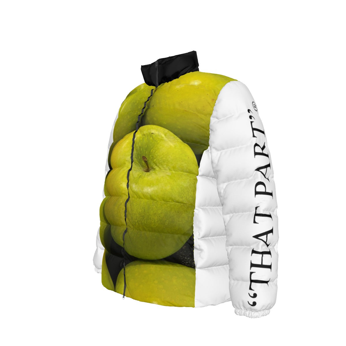 Unisex Stand collar slim down jacket
