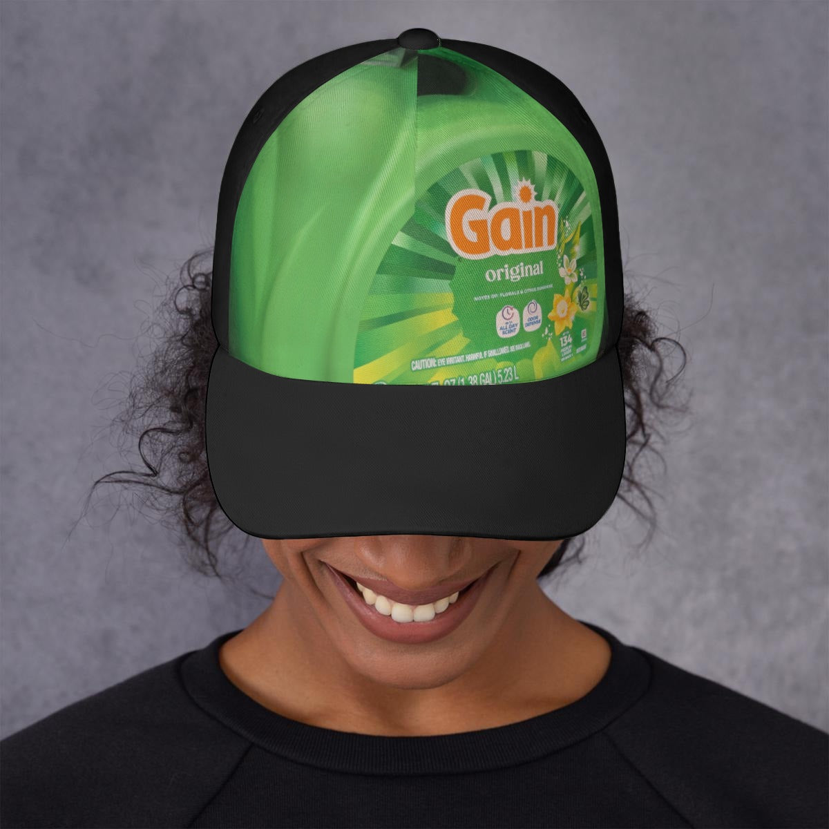 Print Peaked Cap