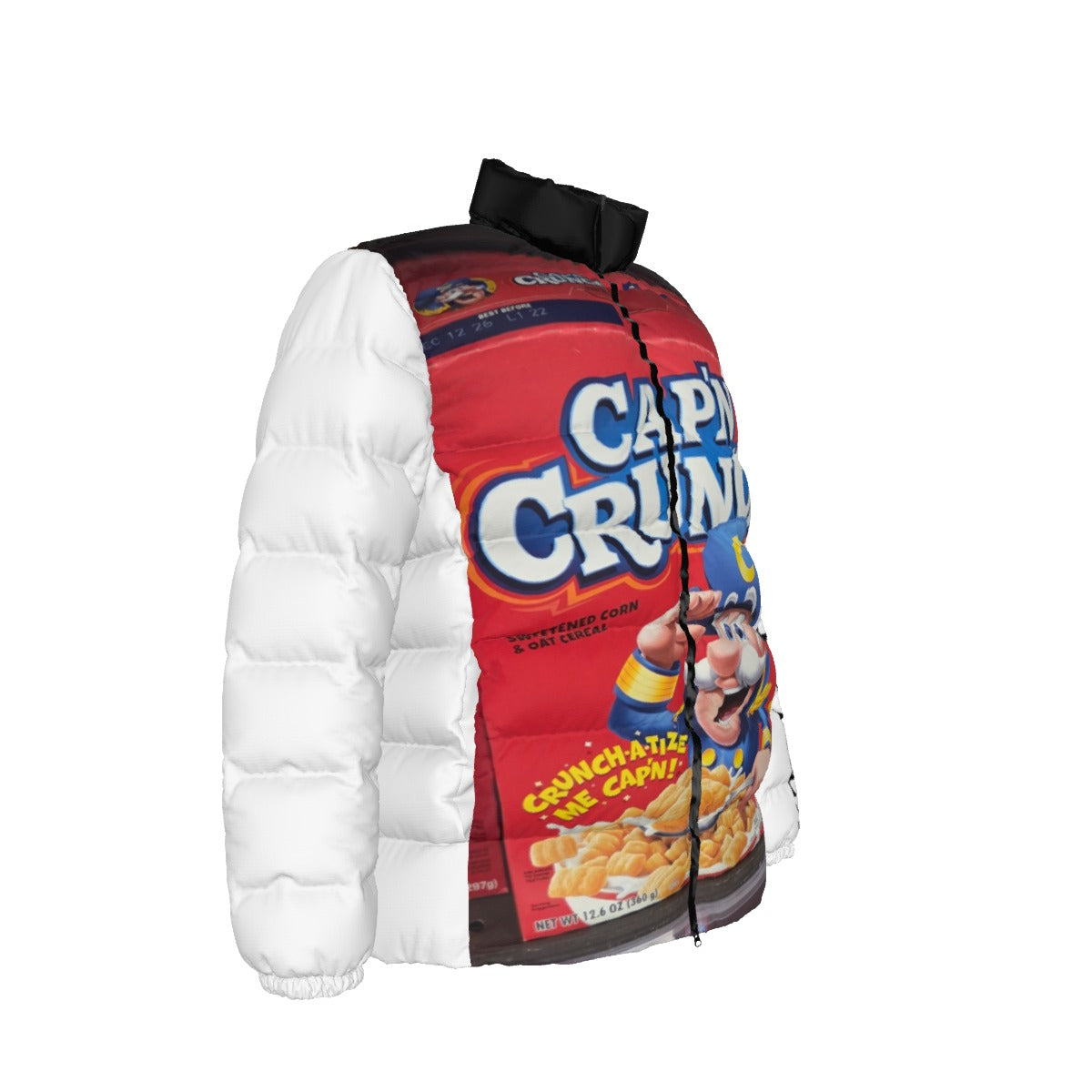 Unisex Stand collar slim down jacket