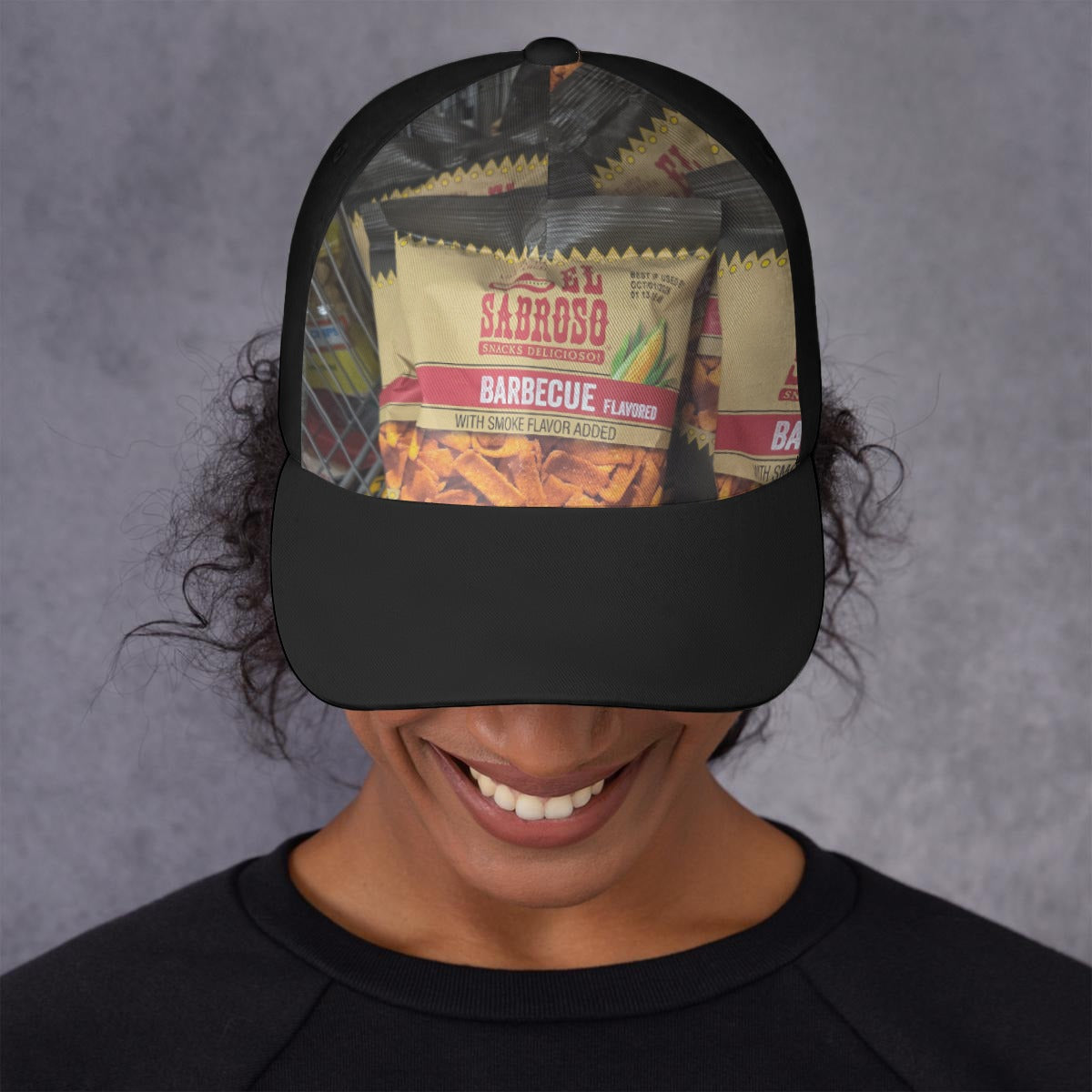 Print Peaked Cap
