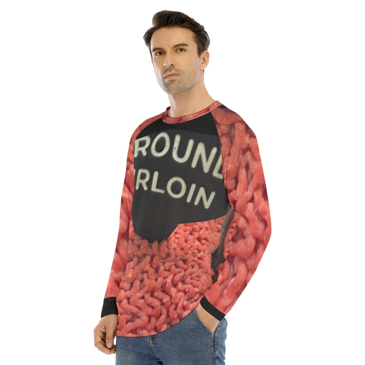 NEW!!! GROUND SIRLION 3D printed Men's Long Sleeve T-shirt with Sleeve
