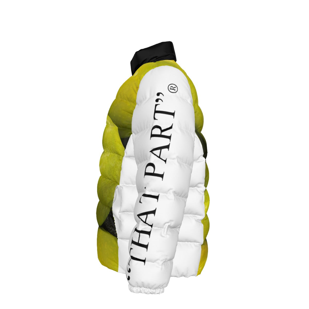 Unisex Stand collar slim down jacket