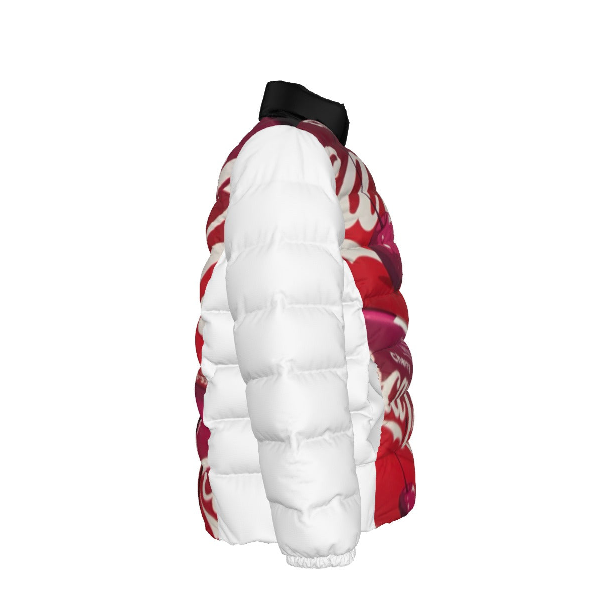 Unisex Stand collar slim down jacket