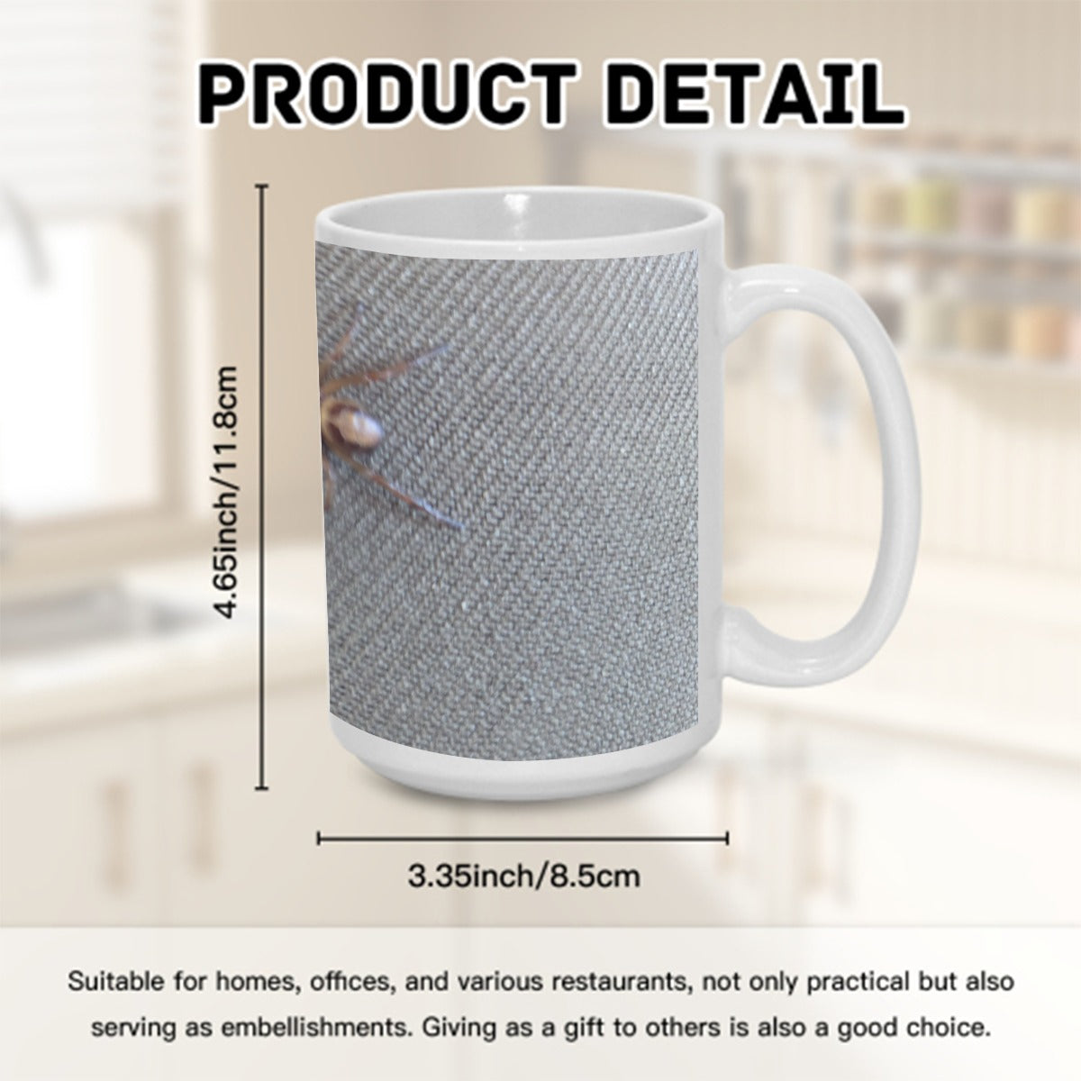 NEW!!! "THAT PART" (BIG Spider) 15oz. Mug