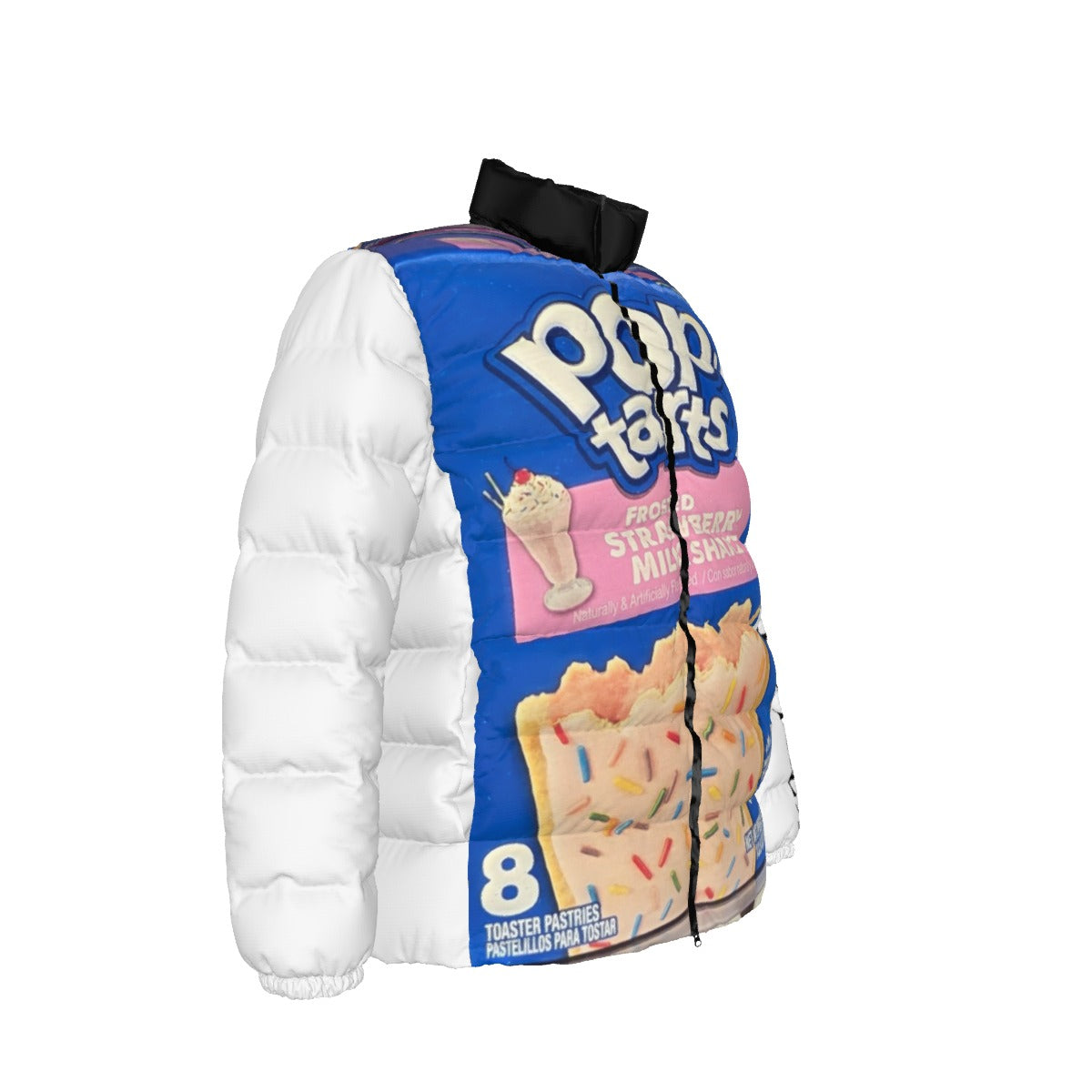 Unisex Stand collar slim down jacket