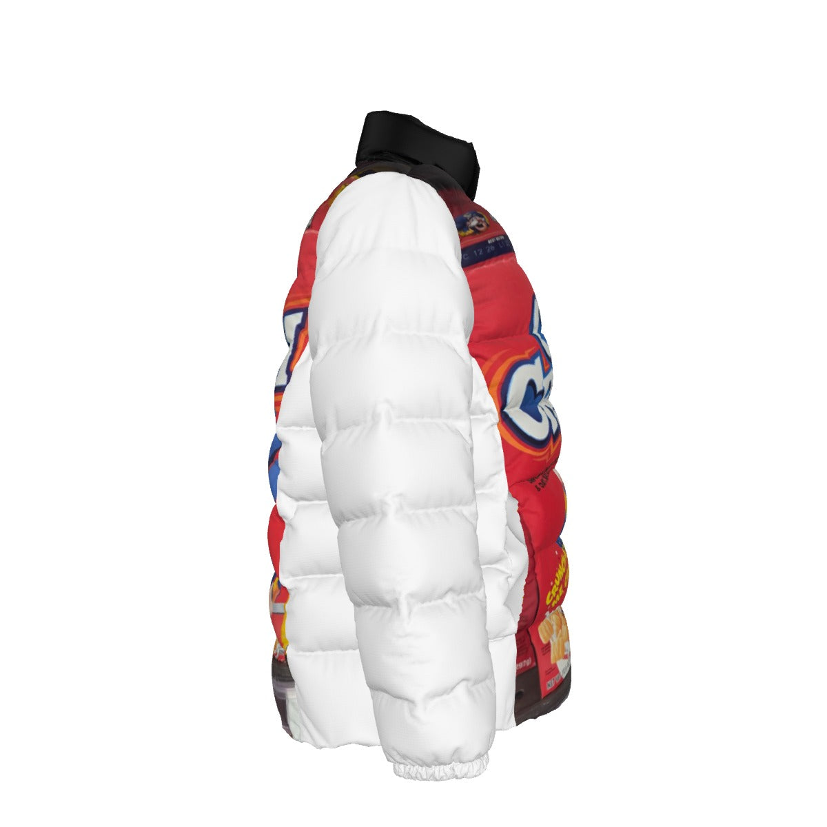 Unisex Stand collar slim down jacket