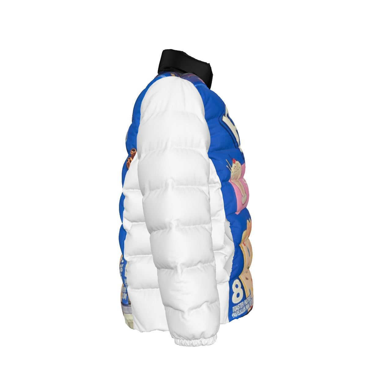 Unisex Stand collar slim down jacket