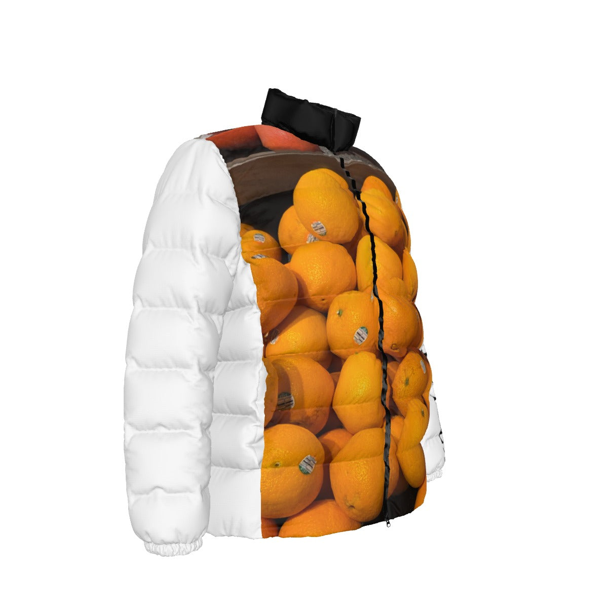 Unisex Stand collar slim down jacket