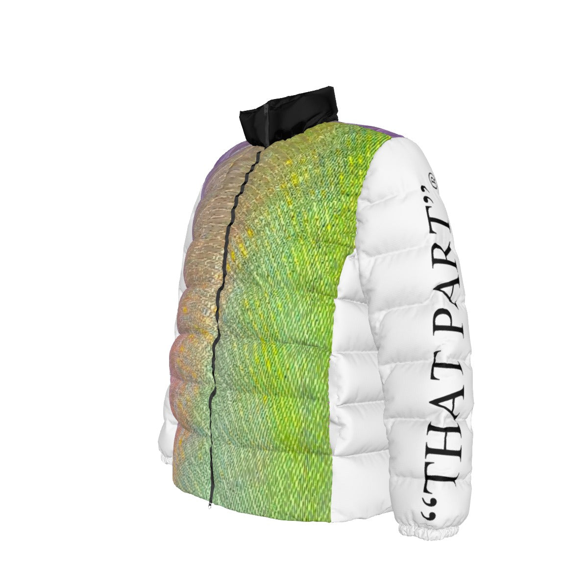 Unisex Stand collar slim down jacket
