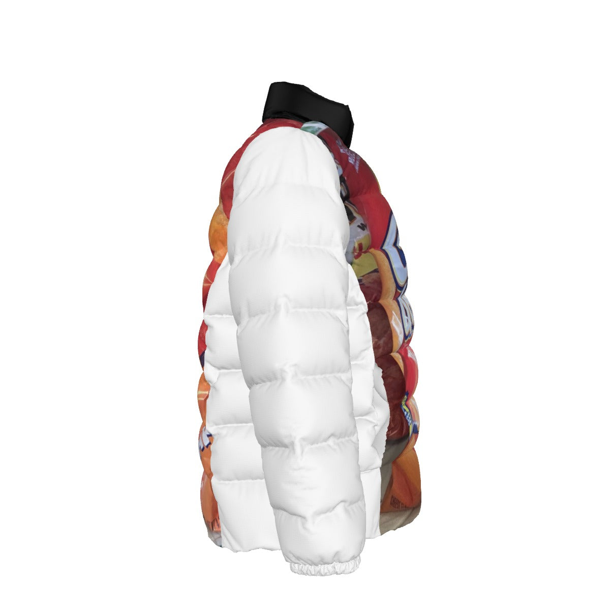 Unisex Stand collar slim down jacket
