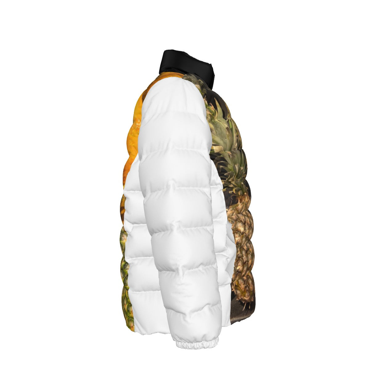 Unisex Stand collar slim down jacket