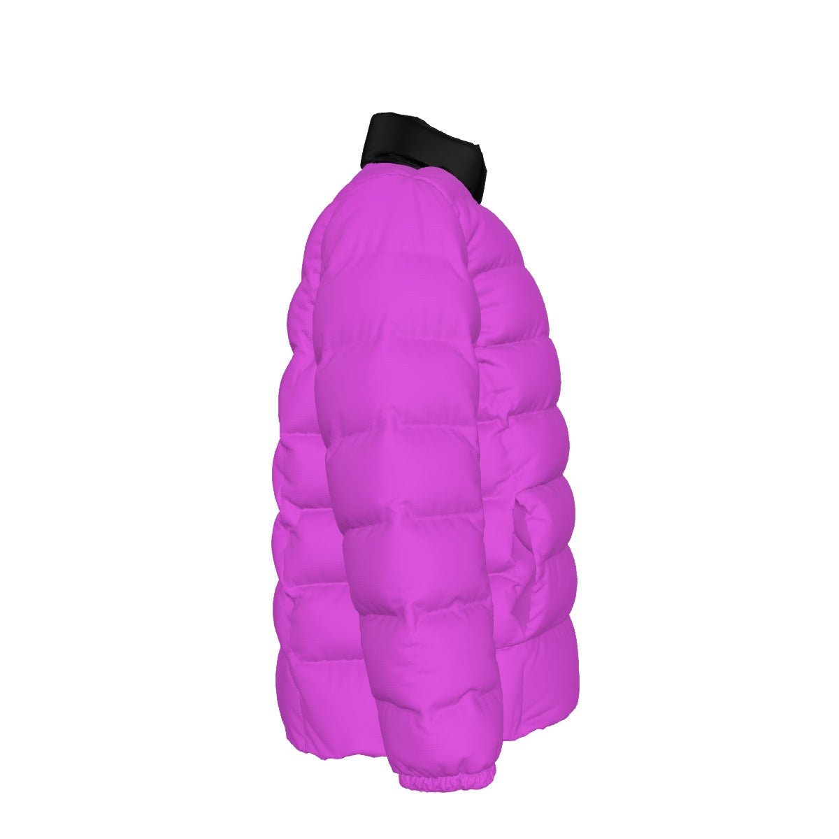 NEW!!! 'THAT PART" branded (left sleeve/ CANDY PURPLE) Unisex Stand collar slim down jacket