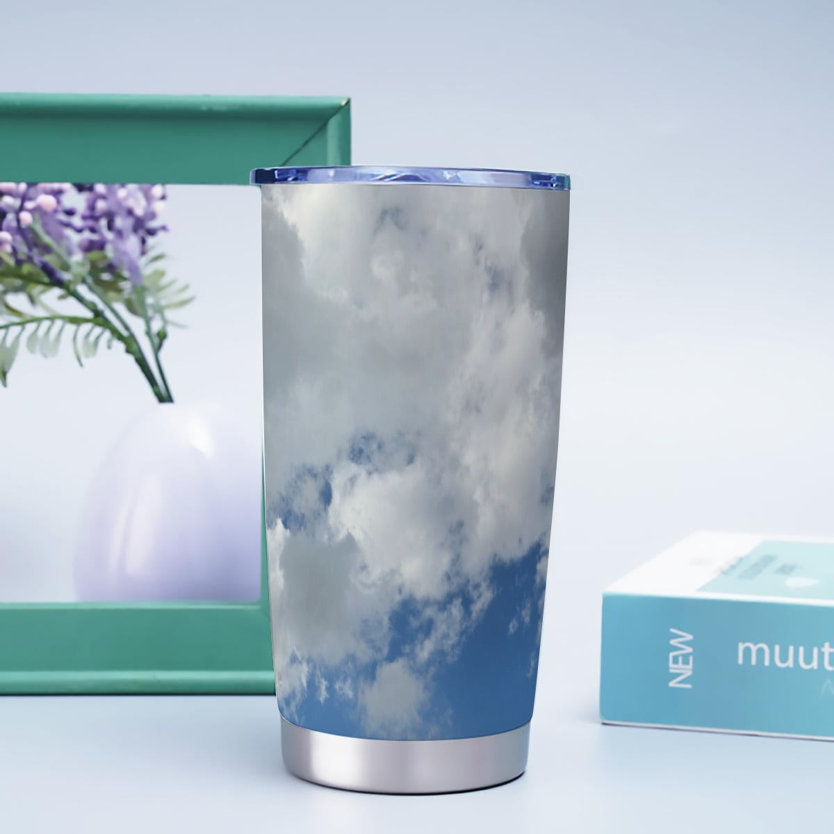 NEW!!! (CLOUDS) printed Tumbler 20oz