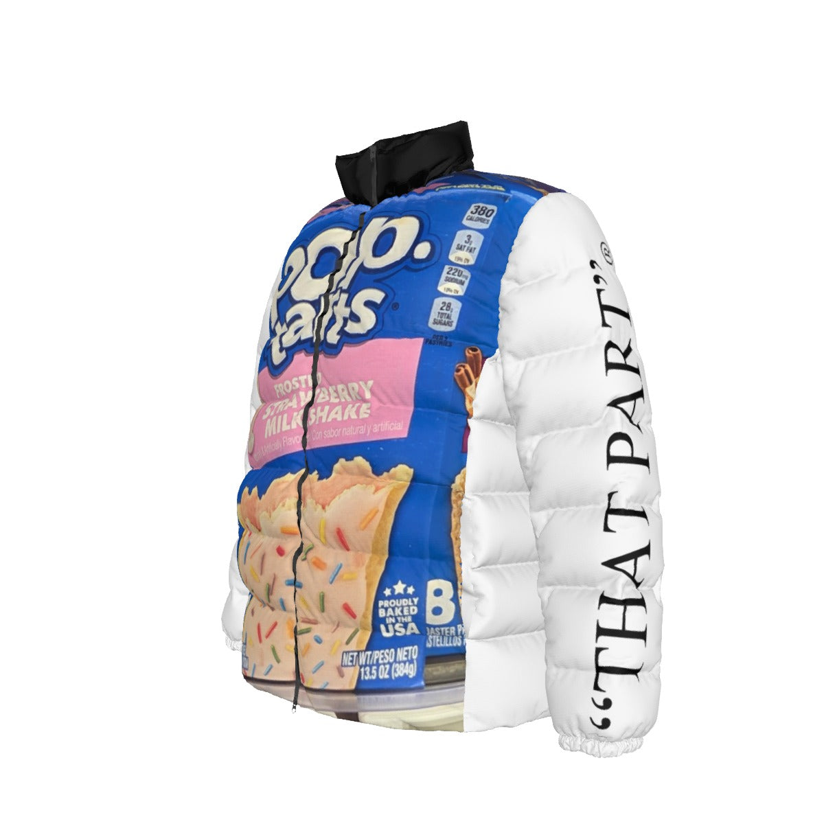 Unisex Stand collar slim down jacket
