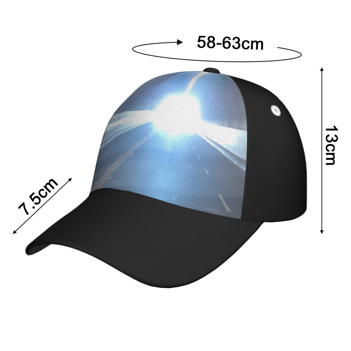 Print Peaked Cap