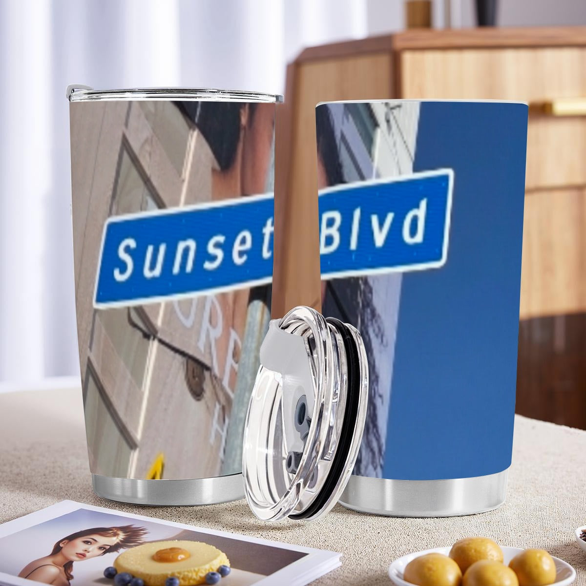 20 oz. (SUNSET Blvd.) Tumbler With Sliding Lid