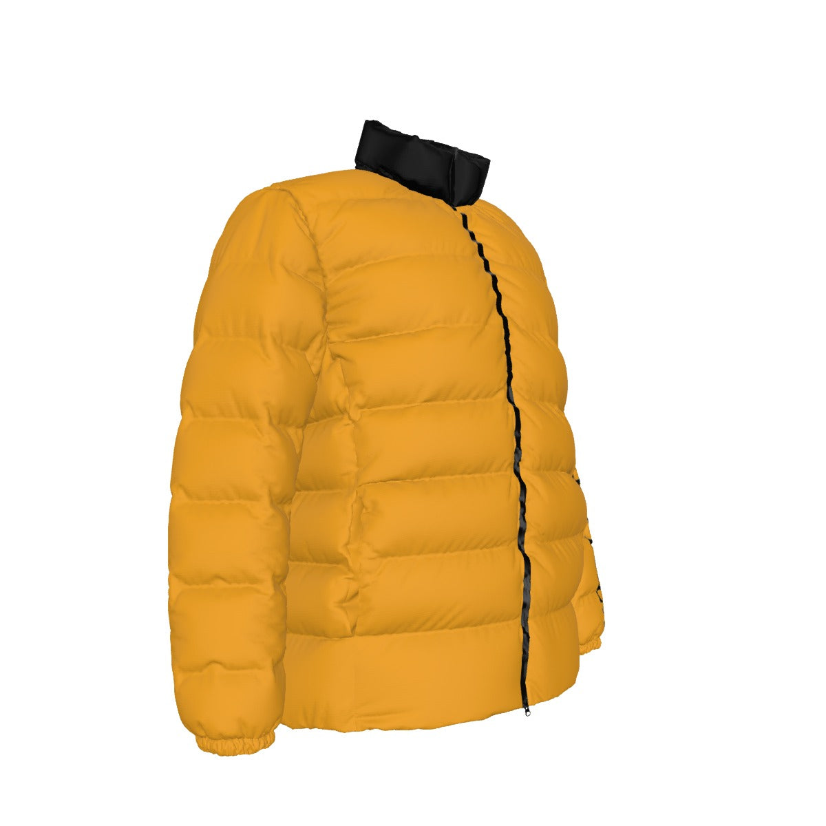 NEW!!! 'THAT PART" branded (left sleeve/ CANDY GOLD) Unisex Stand collar slim down jacket