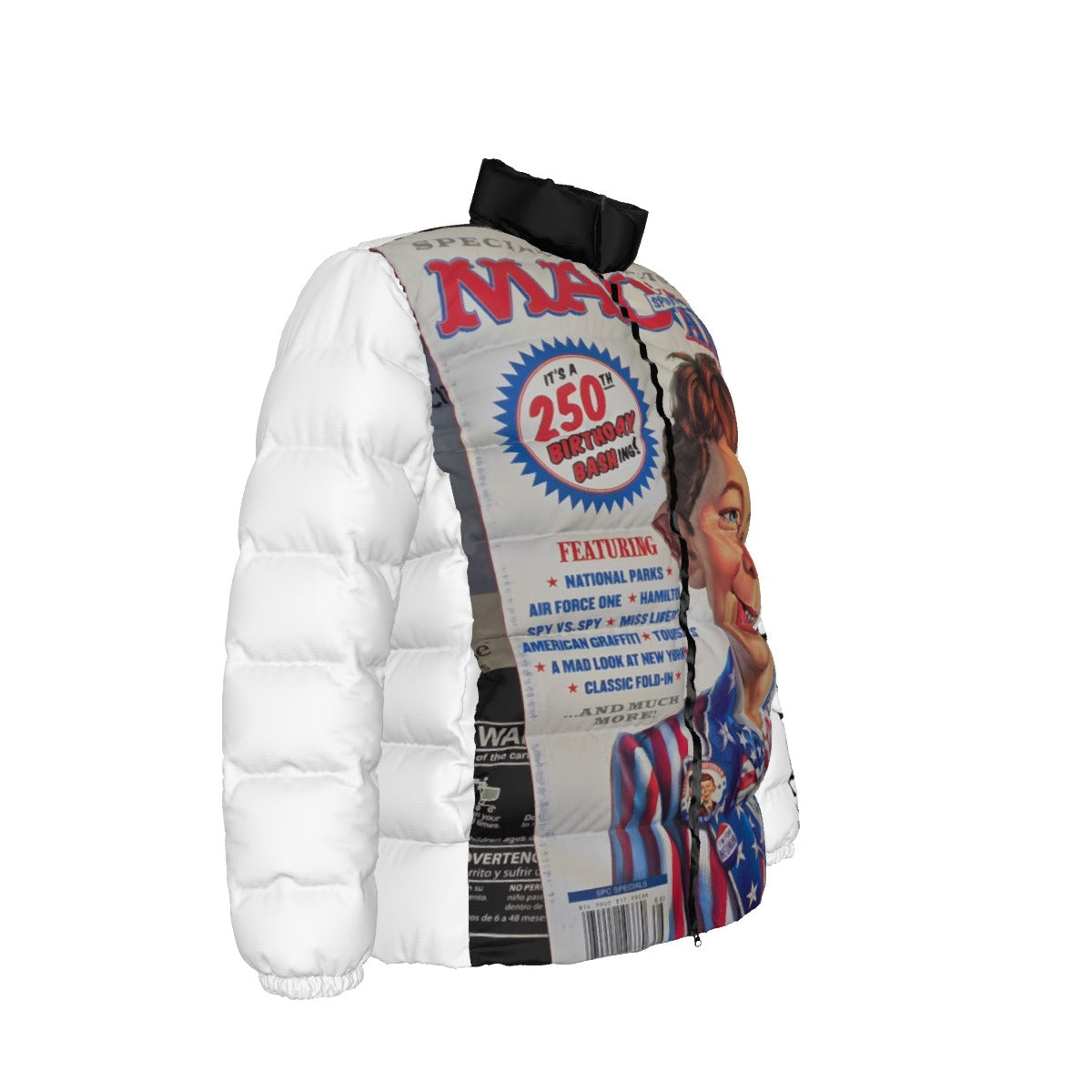 NEW!!! Unisex Stand collar slim down jacket