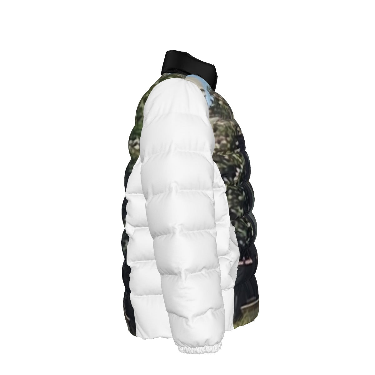 NEW!!! "THAT PART" branded (left sleeve/ S. BEVERLY HILLS Sign front/rear) Unisex Stand collar slim down jacket