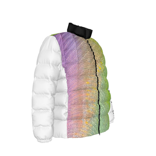 Unisex Stand collar slim down jacket