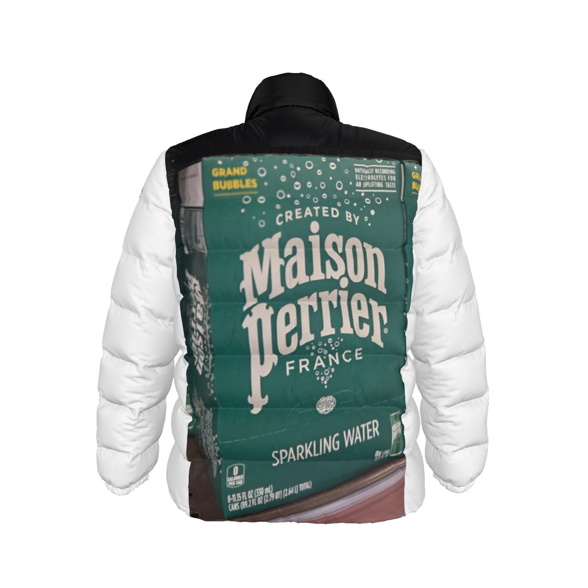 Unisex Stand collar slim down jacket
