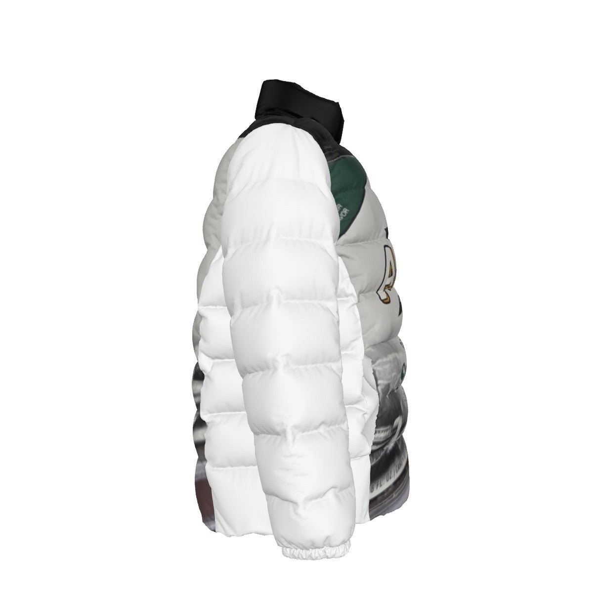 Unisex Stand collar slim down jacket