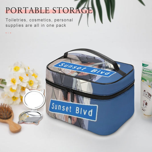 NEW!!! Sunset Blvd. Sign Large Capacity Toiletry Organizer Bag