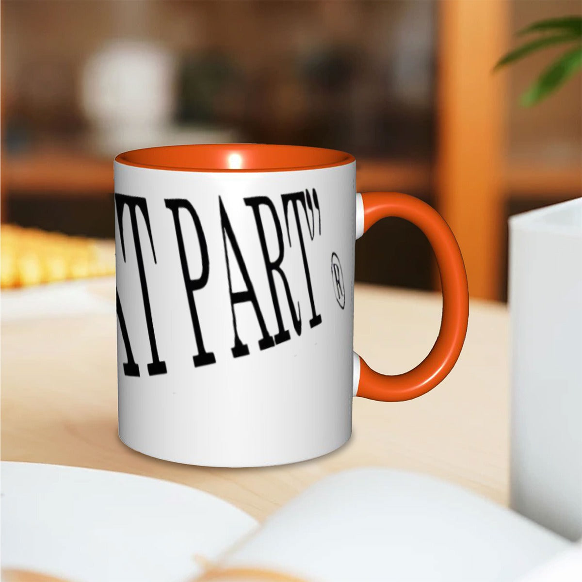 NEW!!! "THAT PART" branded 11oz Double Color Mug