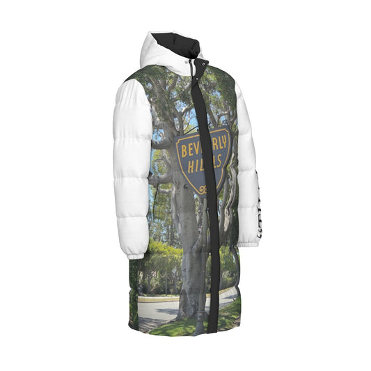 NEW!!! "THAT PART" branded (left sleeve  / B.H. Sign front rear) Unisex Long Down Jacket