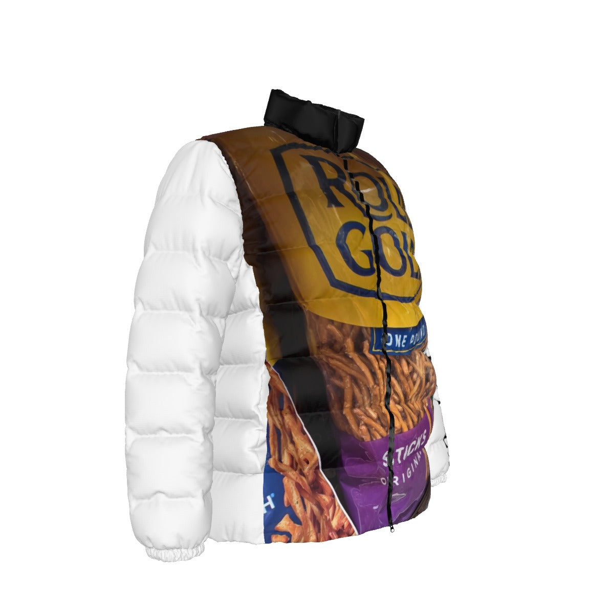Unisex Stand collar slim down jacket