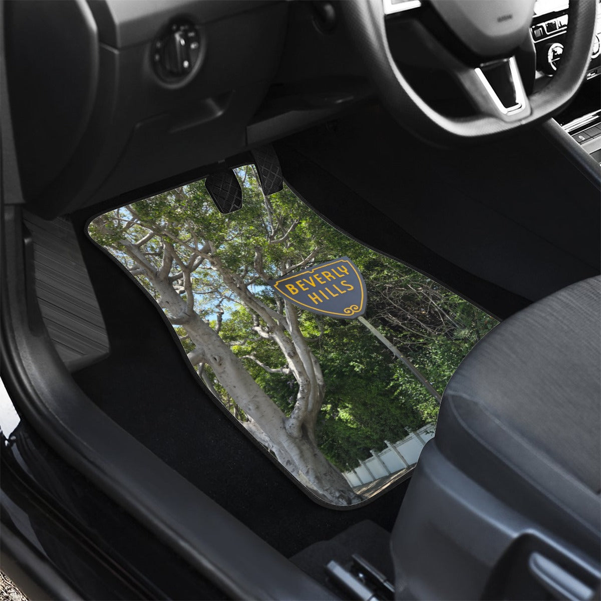 NEW!!! (B.H. Sign FULL AREA) Front row car mats (2 pcs.)