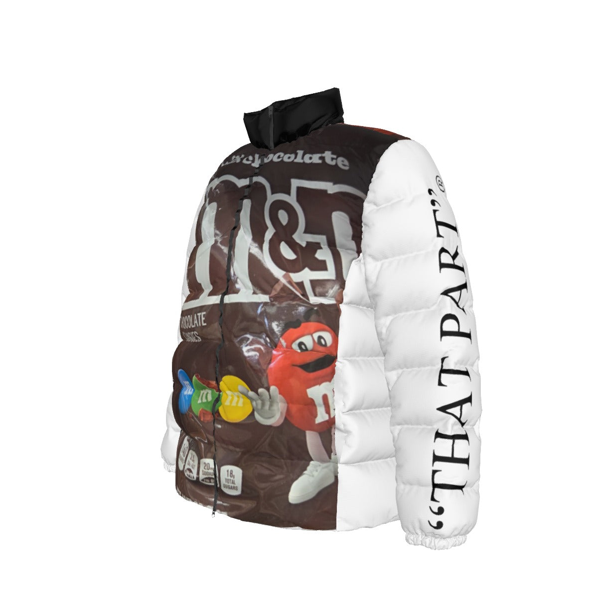 Unisex Stand collar slim down jacket